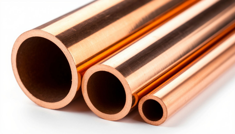 Трубы медные неотожженные